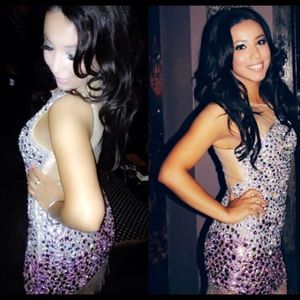 Beautiful crystal dress.